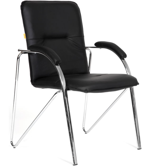 Кресло Chairman 850 экокожа, черный