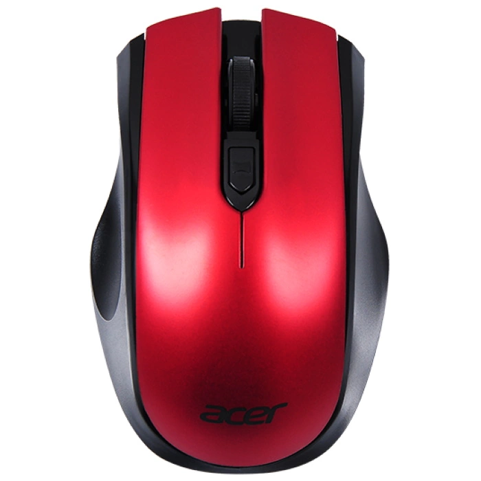 Мышь беспроводная Acer OMR032 1600dpi черный/красный