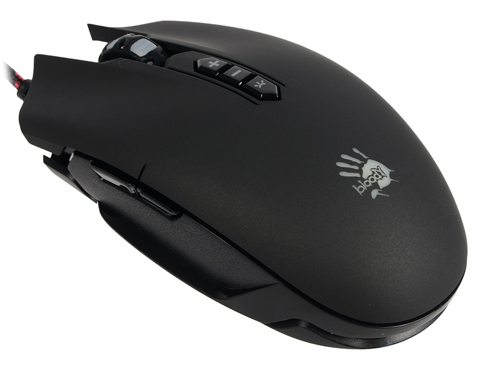 Мышь проводная A4Tech Bloody Q80 6200dpi черный