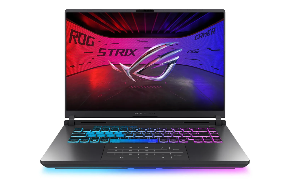 Ноутбук ASUS ROG Strix G615LW-S5080 Ultra 9 275HX/32G/1Tb SSD/RTX5080-16G/16"WQXGA/DOS/Grey