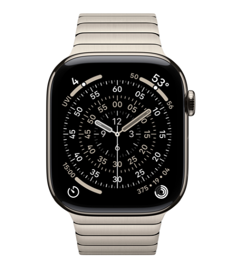 Смарт-часы Apple Watch Series 11 46mm Titanium Link Bracelet Natural (натуральный)