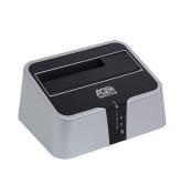 Док-станция AgeStar 3CBT2 (2.5"/3.5" HDD, e-SATA, блок питания) серебристый