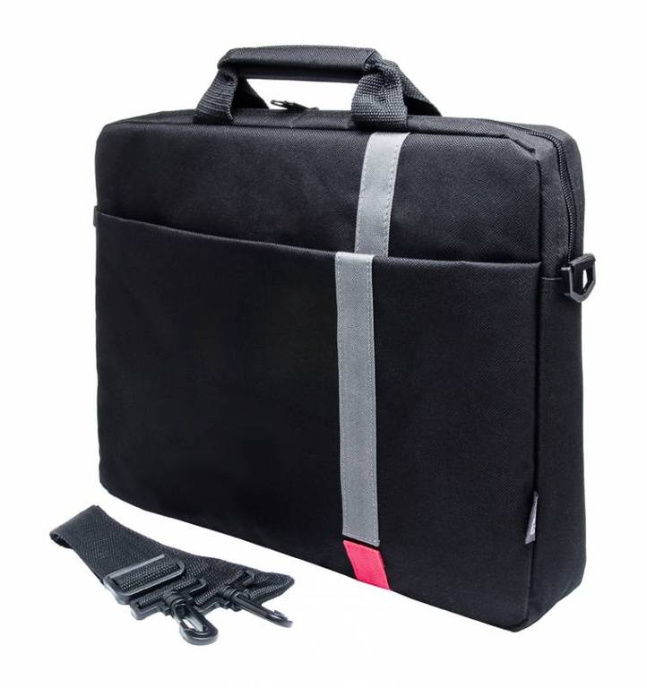 Сумка для ноутбука 15" PC PET PCP-1001RD полиэстер, черная