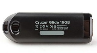 Флешка .16Gb SanDisk Cruzer Glide USB 3.0 черный