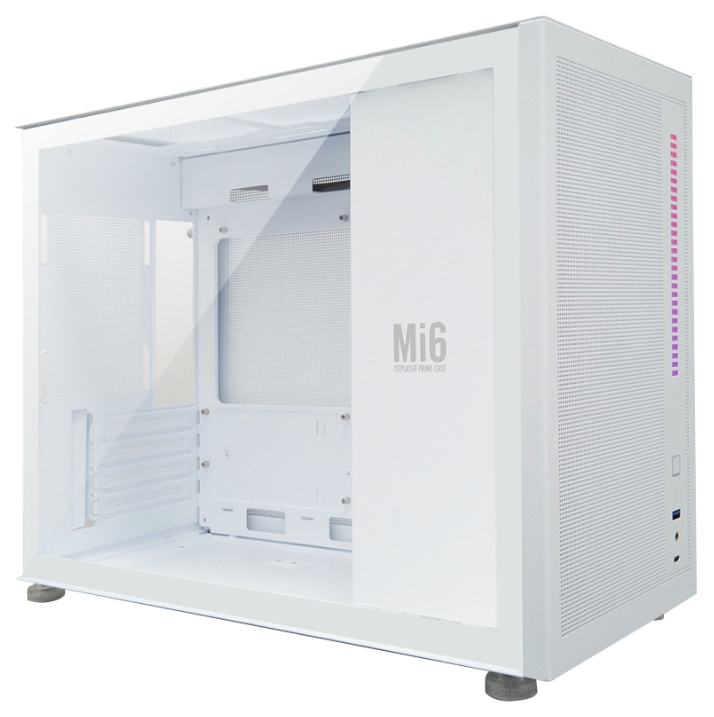 Корпус 1STPLAYER MIKU Mi6 mATX белый