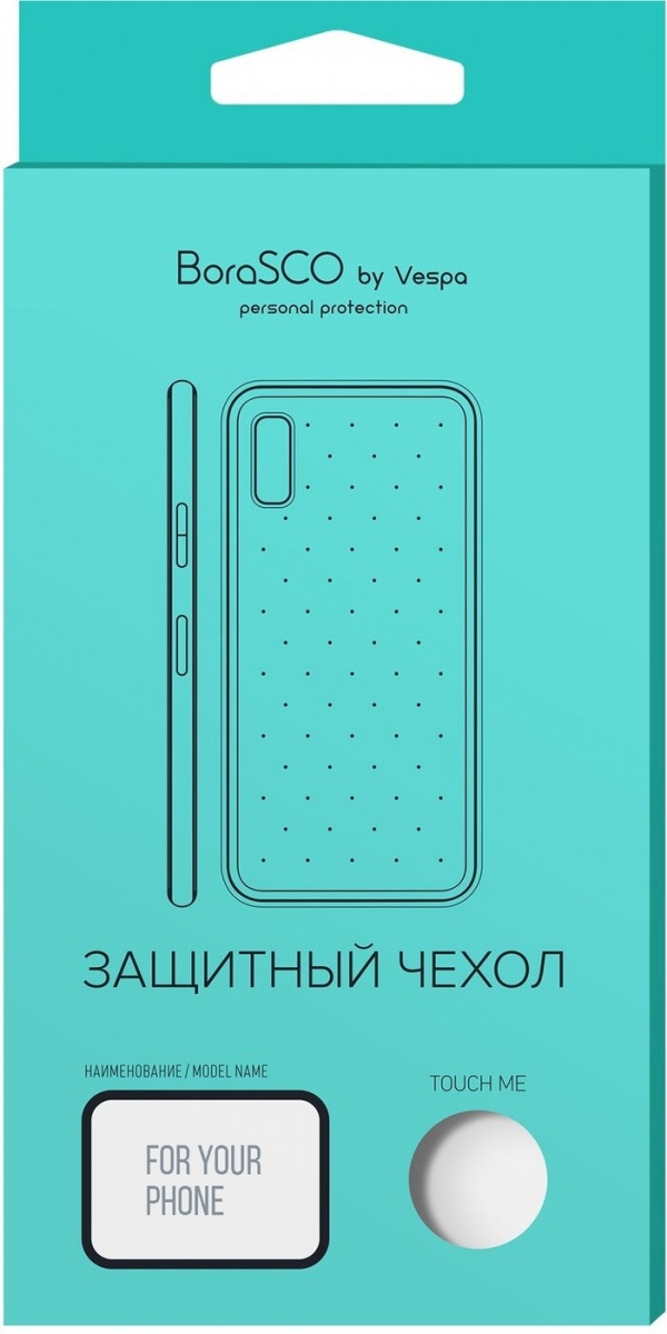 Чехол для смартфона Samsung Galaxy A40 - Borasco черный