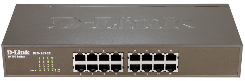 Коммутатор 16 port D-Link DES-1016A 100 Мбит/сек