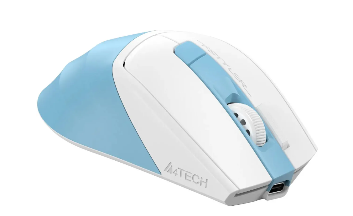 Мышь беспроводная A4Tech Fstyler FG45CS Air2 2000dpi бесшумная синий