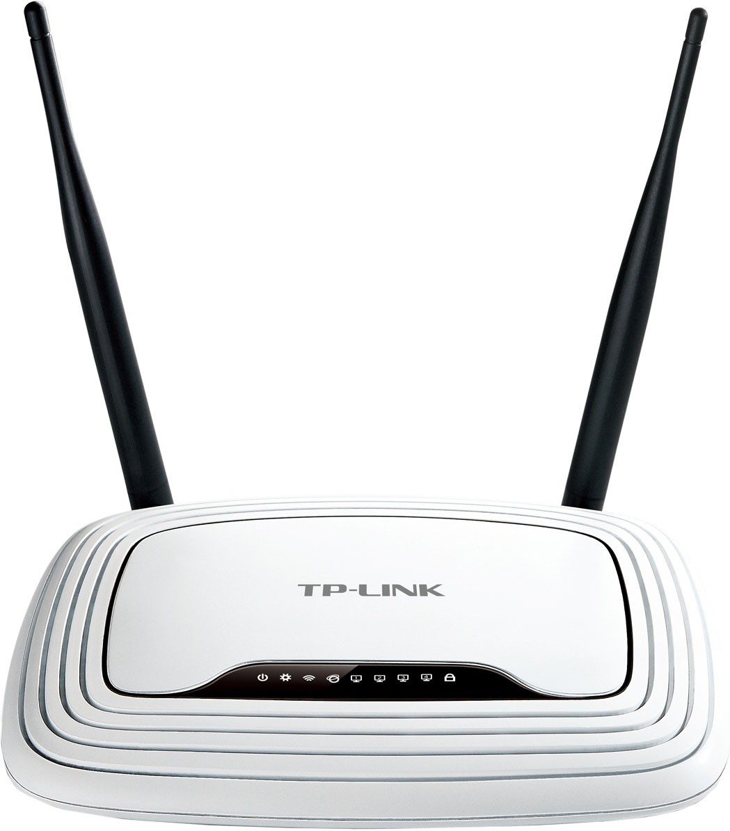 Wi-Fi роутер TP-Link TL-WR841N N300, 2.4 ГГц, 100 Мбит/с, белый