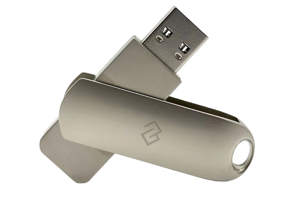 Флешка 256Gb Digma DRIVE3 USB3.0 SILVER EDITION (металлический корпус)