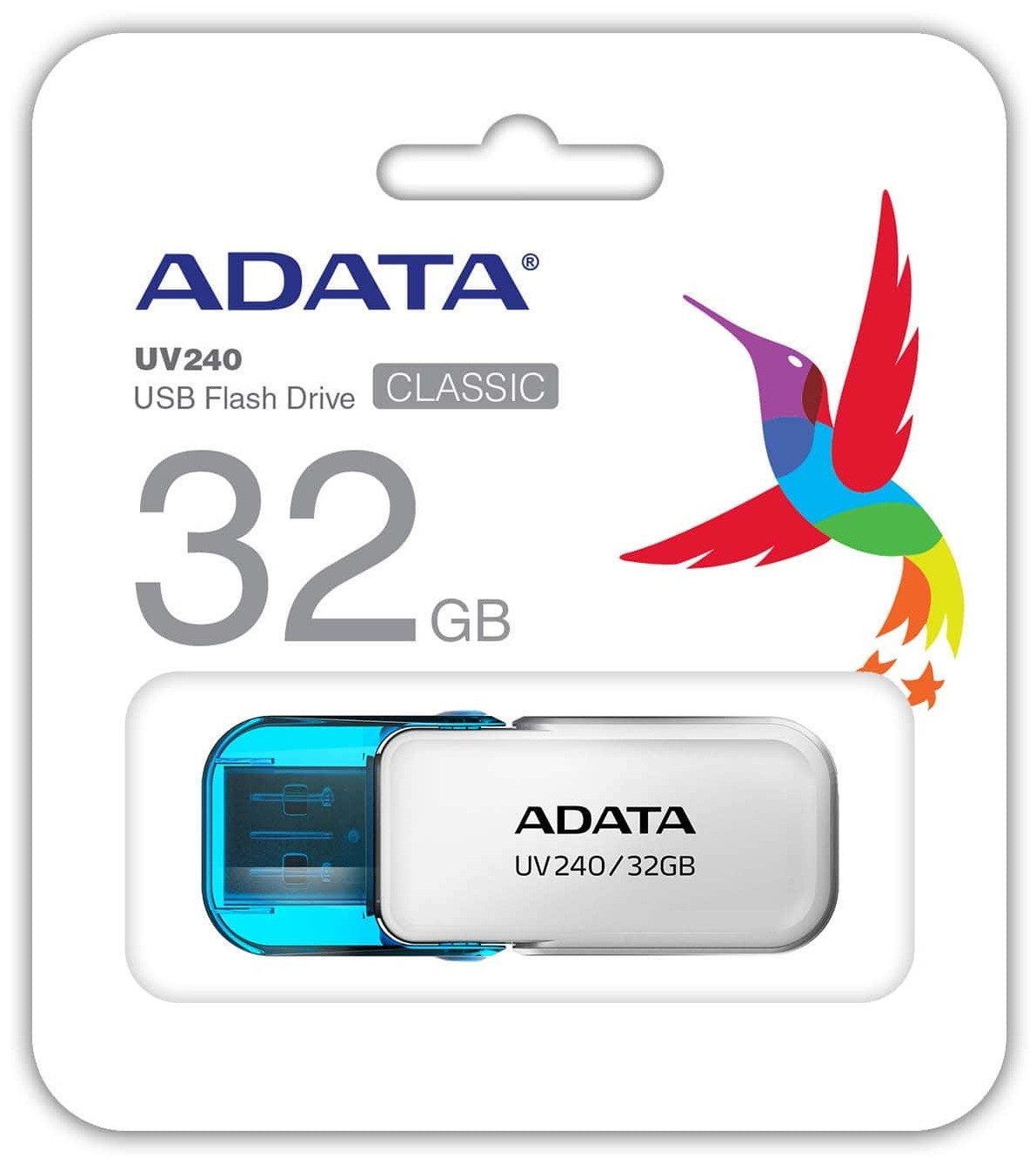 Флешка .32Gb ADATA [UV240] USB белый