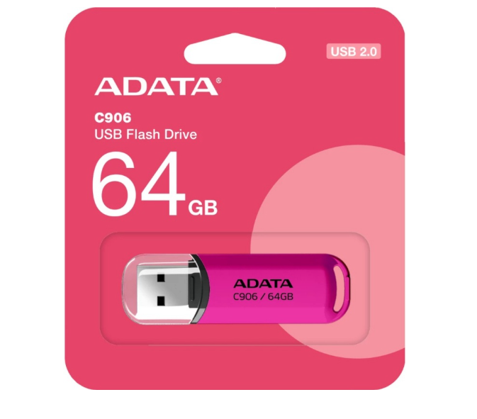 Флешка .64Gb ADATA C906 USB2.0 фиолетовый