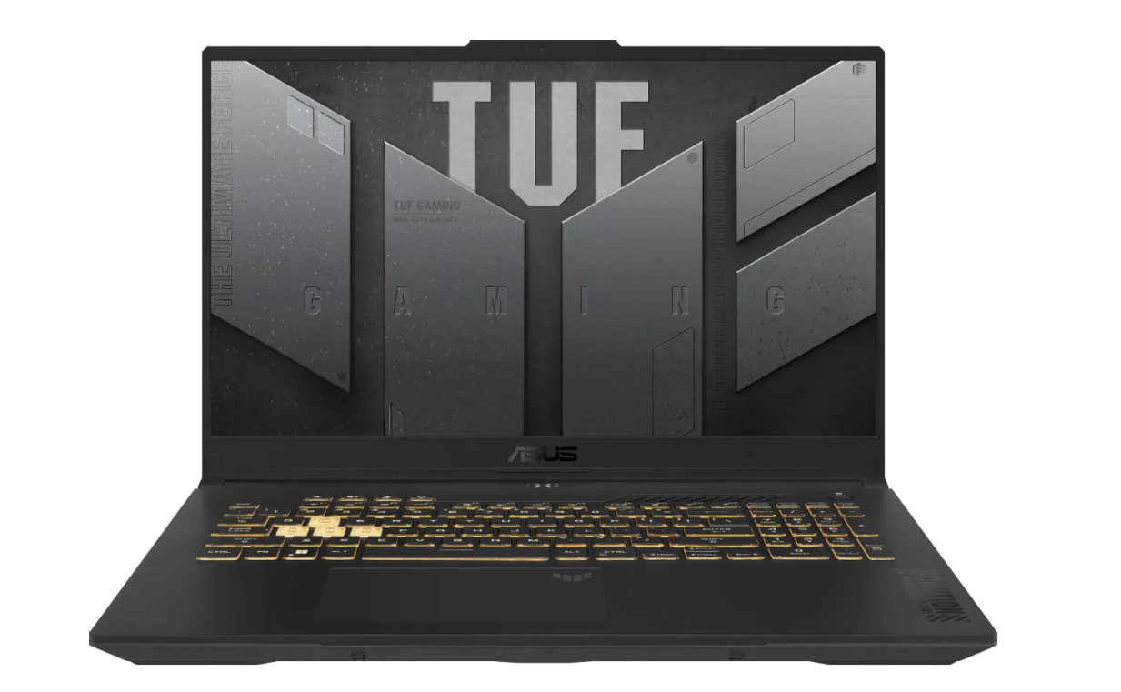 Ноутбук ASUS TUF Gaming FX707VUR-HX225 Core 5 210H/16G DDR5/512 SSD/RTX4050-6G/17.3"FHD/DOS/Grey (се