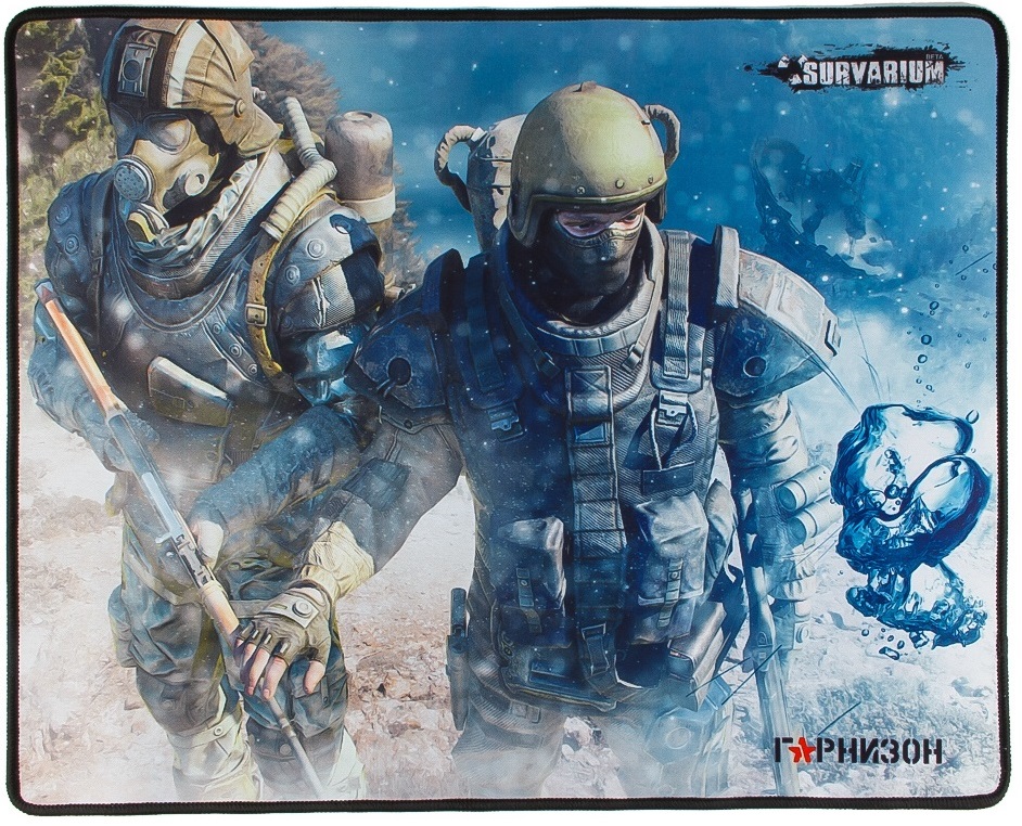 Коврик для мыши Гарнизон GMP-200 Survarium (437х350х3мм вспененная резина/ткань) рисунок