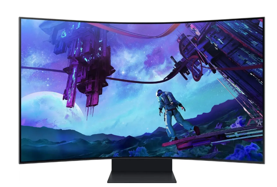 Монитор 55" Samsung Odyssey Ark (VA 3840x2160 1ms 165Hz HDMI DP SP) Black
