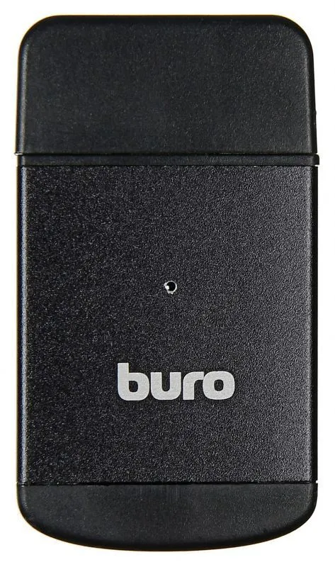 Внешний картридер USB2.0 Buro BU-CR-3103 miniSD/SD, черный