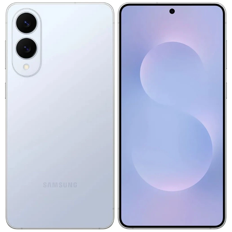 Смартфон Samsung Galaxy S25 Edge 12/256Gb Icy Blue (голубой)