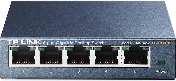 Коммутатор 5 port TP-Link TL-SG105 1000 Мбит/сек
