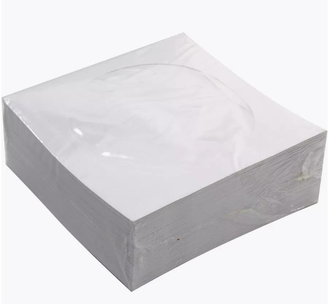 Конверты для CD Buro 125x125мм без окна белый клеевой слой 80г/м2