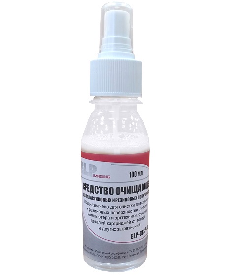 Спрей ELP Imaging ELP-CLSP-001-100 - Средство для очистки и восст. пластик./резин. поверхностей (фл.100мл)