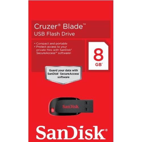 Флешка 8Gb SanDisk Cruzer Blade USB