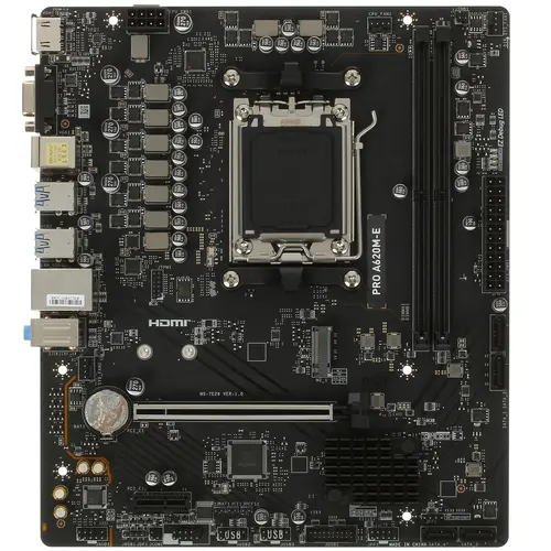 Материнская плата Socket AM5 Gigabyte A620M H (A620) 2*DDR5 HDMI VGA mATX