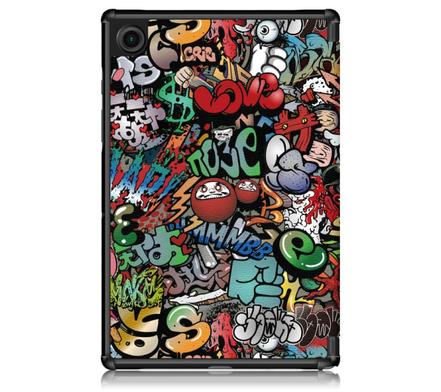 Чехол для планшета Samsung Galaxy Tab A8 10.5" - IT Baggage ITSSA8105-11, черный с рисунком
