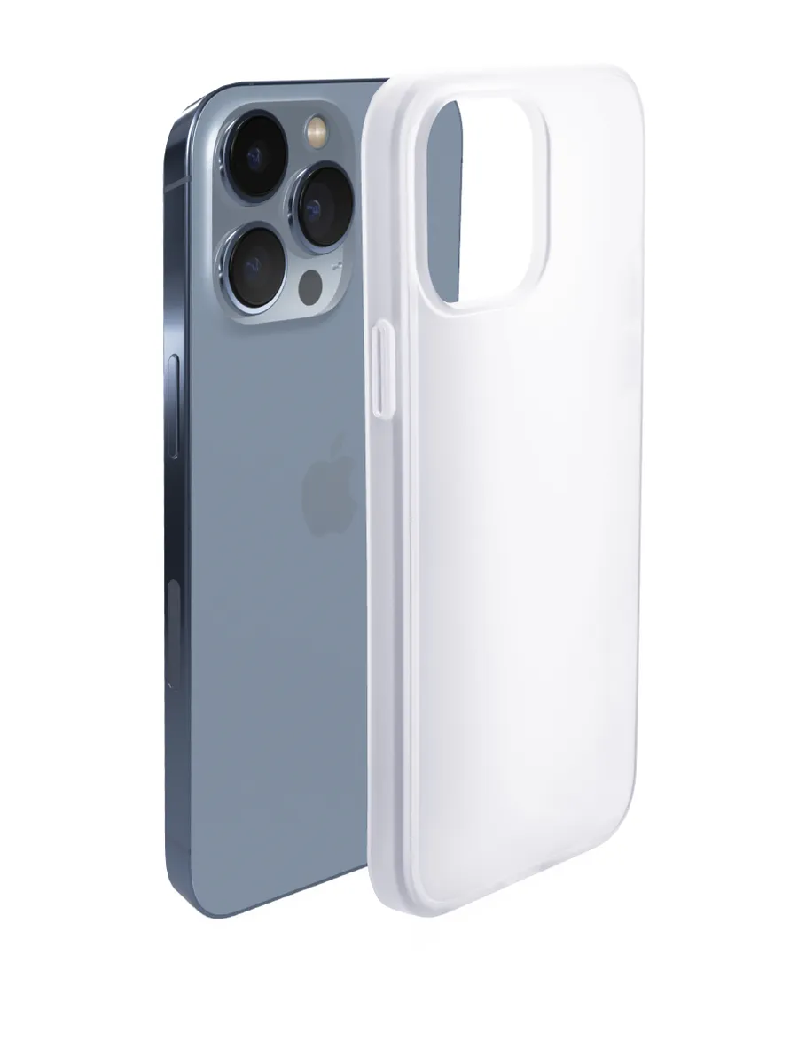 Чехол для смартфона Apple iPhone 13 Pro Max 6.7" - Gurdini Shockproof touch series, белый