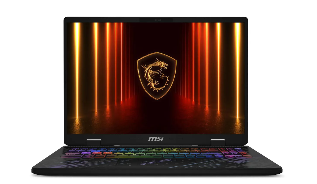 Ноутбук MSI Pulse A16 AI+ C3HWFKG-031XRU Ryzen AI 7 350/32G/1Tb SSD/RTX5060-8G/16"QHD+/DOS/Black (черный)