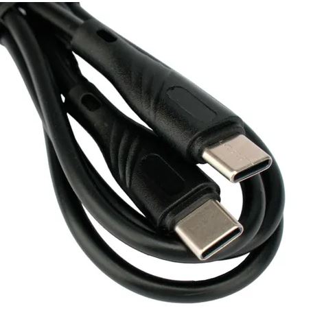 Кабель USB-C < - > USB-C, 2.0м, Cablexpert 60W Black
