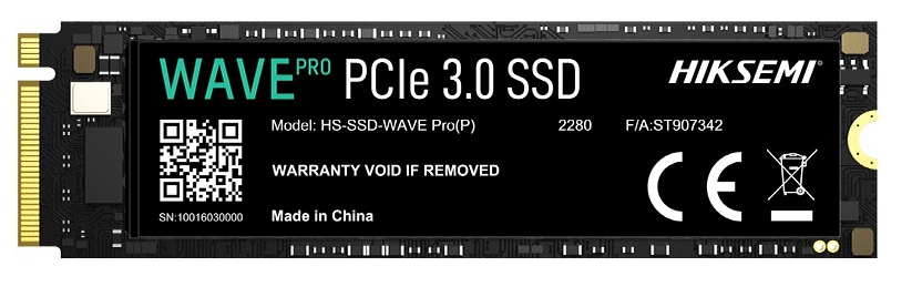 Накопитель SSD M.2 .512Gb HIKSEMI WAVE PRO (P) (PCI-E 3.0 x4, 3500/1800 Мбайт/сек)