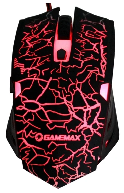 Мышь проводная GameMax Gaming M379B черный