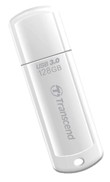 Флешка 128Gb Transcend JetFlash 730 USB3.0 белый