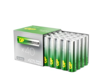 Элемент питания AAA, 1.5V, 40шт, GP Super Alkaline 24A21 (экономичная упаковка)