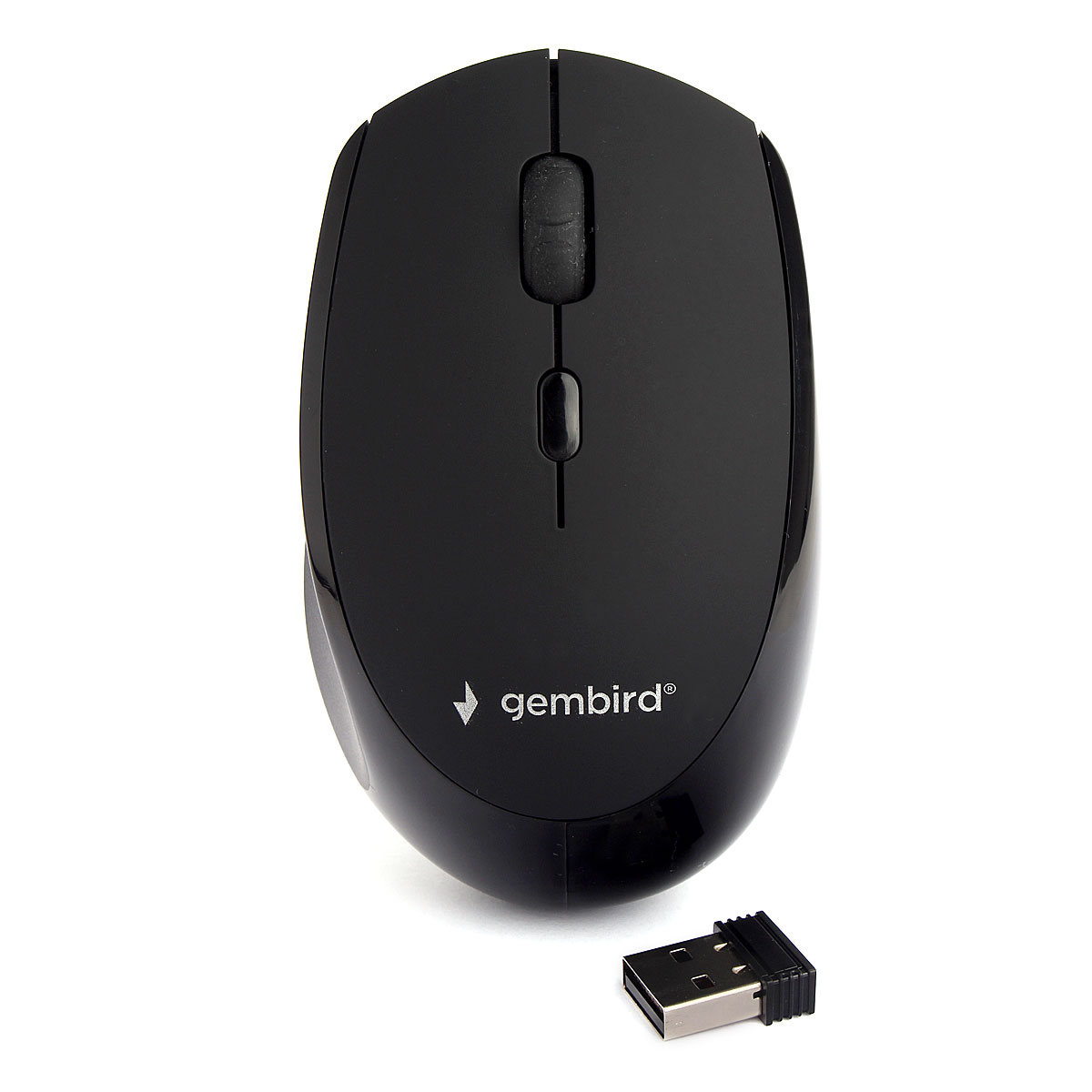 Мышь беспроводная Gembird MUSW-354 Wireless soft touch черный