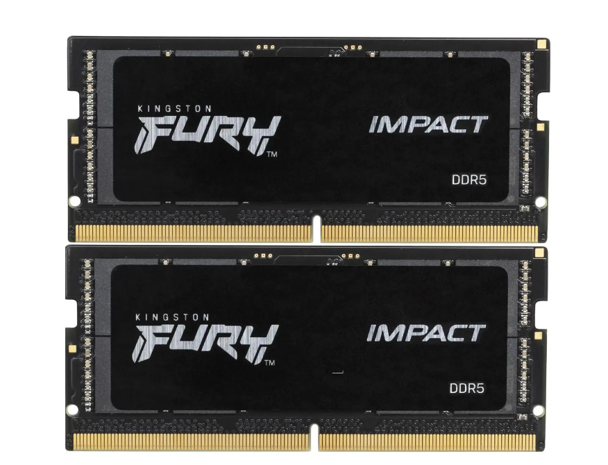 Модуль памяти SODIMM DDR5 16Gb 4800MHz Kingston Fury Impact (Kit of 2)