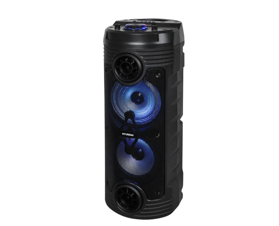 Аудиосистема Hyundai H-MC170 80W FM USB BT SD/MMC черный