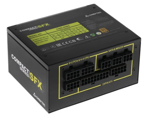 Блок питания 450W Chieftec Compact CSN-450C 80mm SFX 80 Plus Gold Cable Management