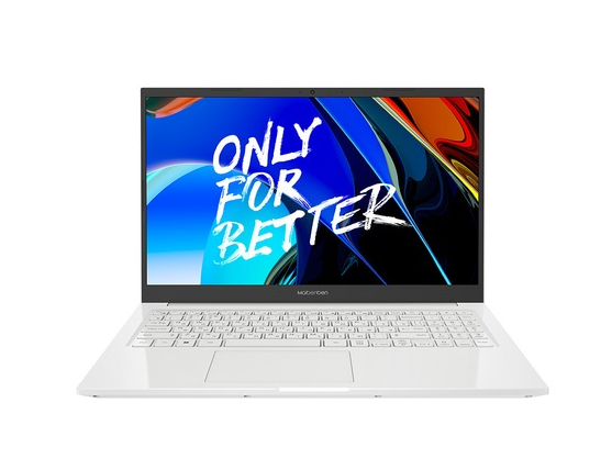 Ноутбук Maibenben M555 Ryzen 5 5500U/16G/512 SSD/Radeon HD/15.6"FHD/Win11+Office/белый