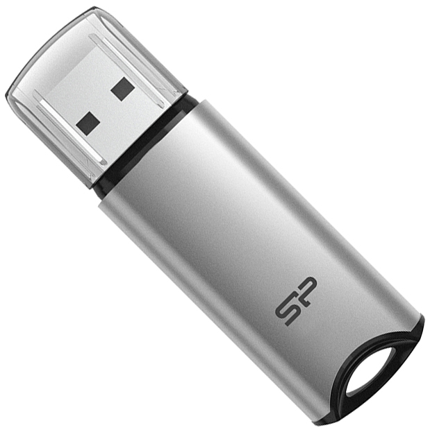 Флешка 64Gb Silicon Power Marvel M02 USB 3.0 silver