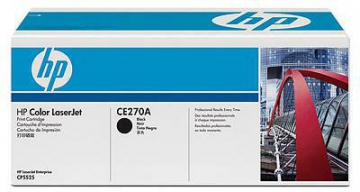 Картридж лазерный HP 650A (CE270A) для HP CP5525, 13500 стр. черный
