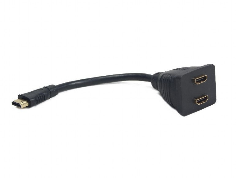 Разветвитель видеосигнала .2 port HDMI (1in --> 2out, 1920х1200, 1080p) Gembird DSP-2PH4-002