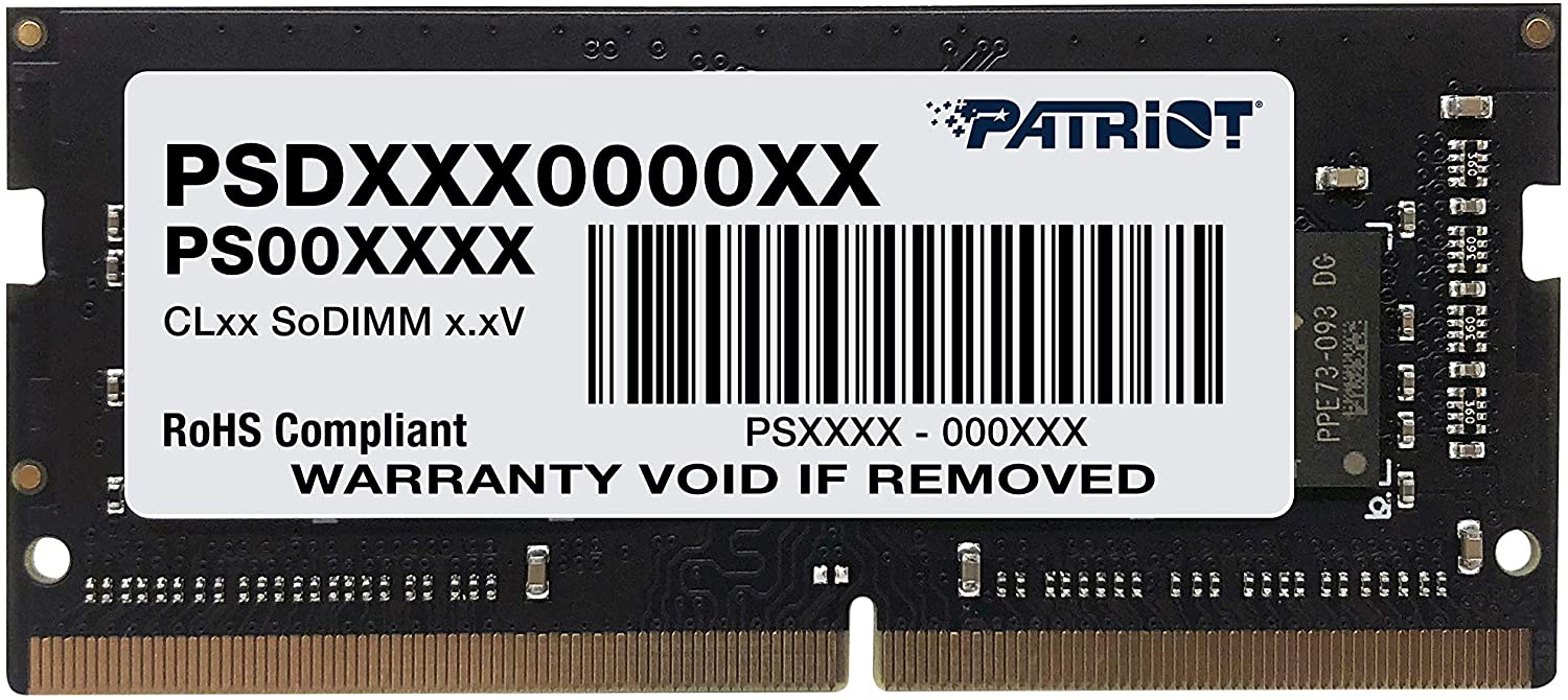 Модуль памяти SODIMM DDR4 16Gb PC4-19200 2400MHz Patriot