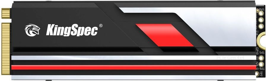 Накопитель SSD M.2 1Tb KingSpec XG7000-1TB (PCI-E 4.0 x4, 7400/6600 Мбайт/сек)