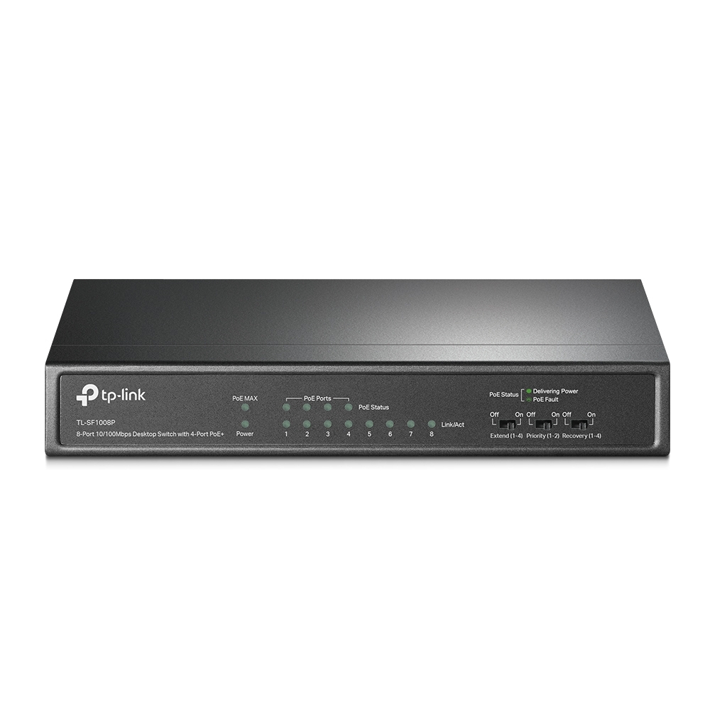 Коммутатор 8 port TP-Link TL-SF1008P 100 Мбит/сек 4*PoE