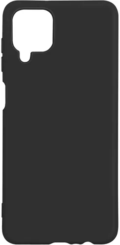Чехол для смартфона Samsung Galaxy A22 - DF sOriginal-22 силиконовый с микрофиброй черный
