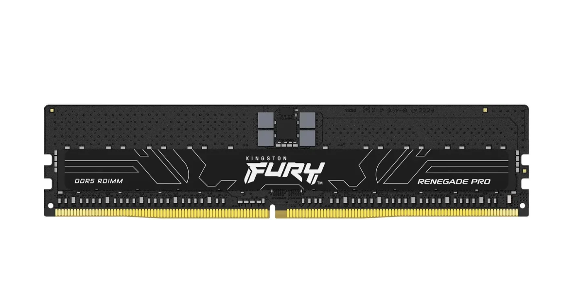 Модуль памяти DDR5 16Gb 5600MHz Kingston FURY Renegade Pro Black (ECC Registered Single Module)