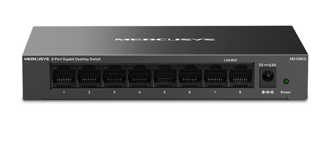 Коммутатор 8 port Mercusys MS108GS 1000 Мбит/сек