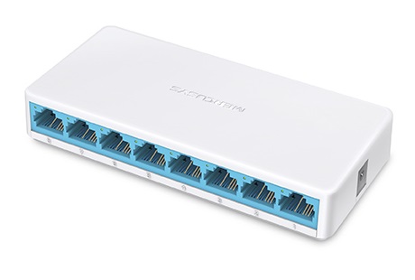 Коммутатор .8 port Mercusys MS108 100 Мбит/сек