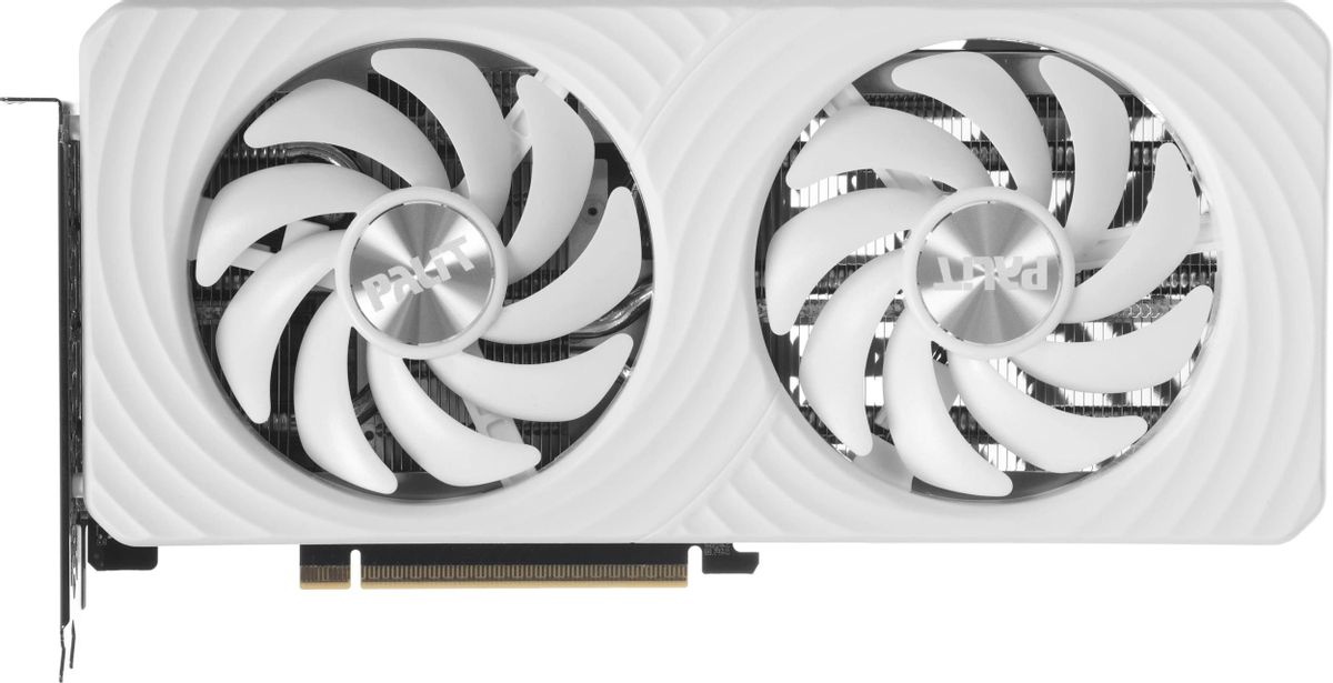 Видеокарта .8Gb PALIT RTX5060Ti WHITE OC (RTX5060Ti) GDDR7 HDMI DP